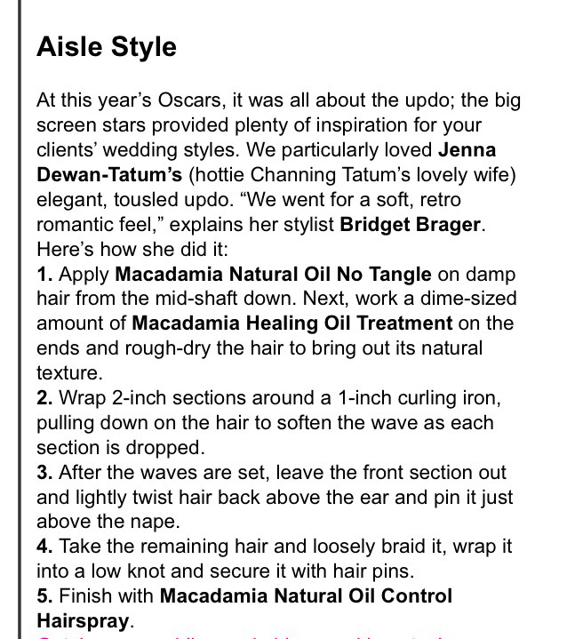 Tutorial On Channing Tatums Wife's Red Carpet Hairstyle!!!