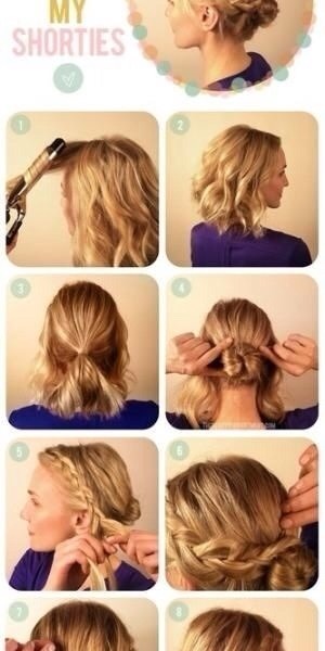 For shorter hair