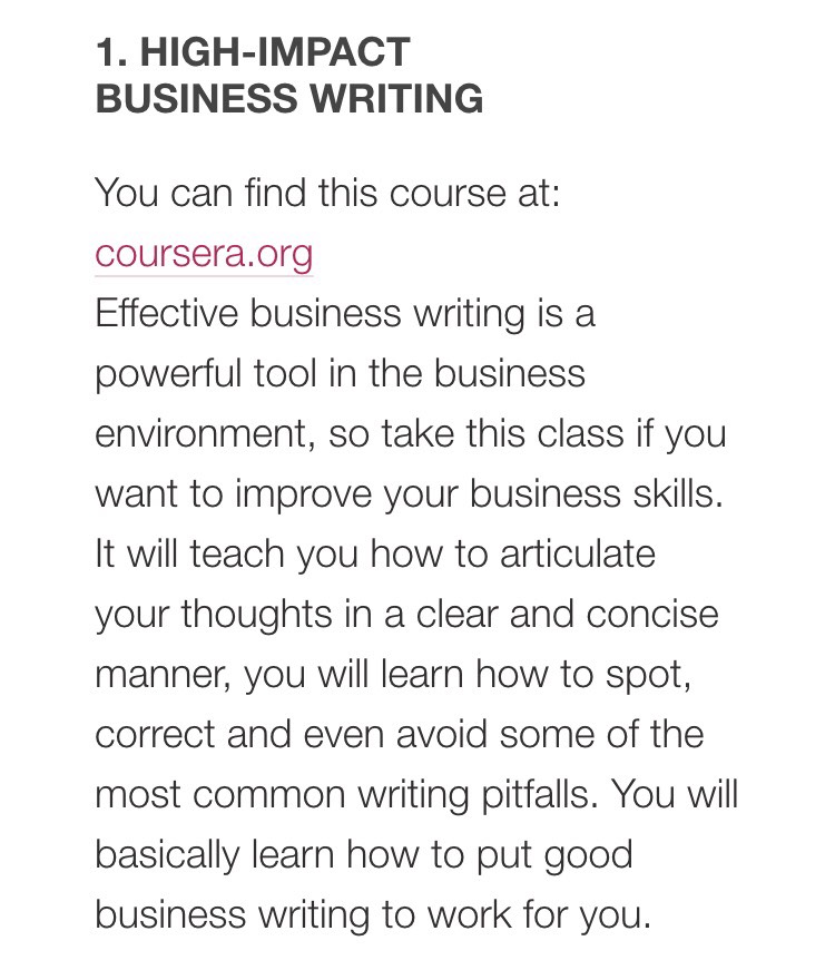Free Classes You Can Take Online😀