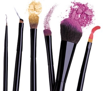 5. Always use clean brushes and fresh makeup to prevent pimples.