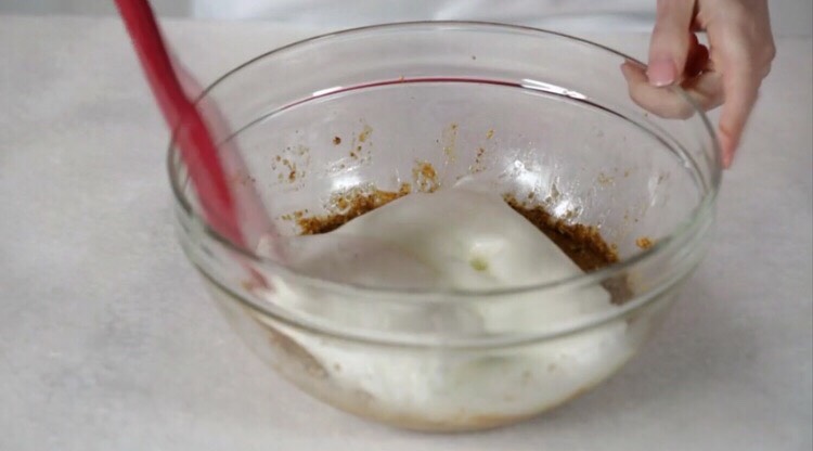 Beat 4 egg whites in another large bowl with the electric mixer (use clean beaters on a hand-held mixer or the whisk attachment on a stand mixer) on medium speed until very foamy, white and doubled in volume, but not stiff enough to hold peaks, 1 to 2 minutes (depending on the type of mixer). 