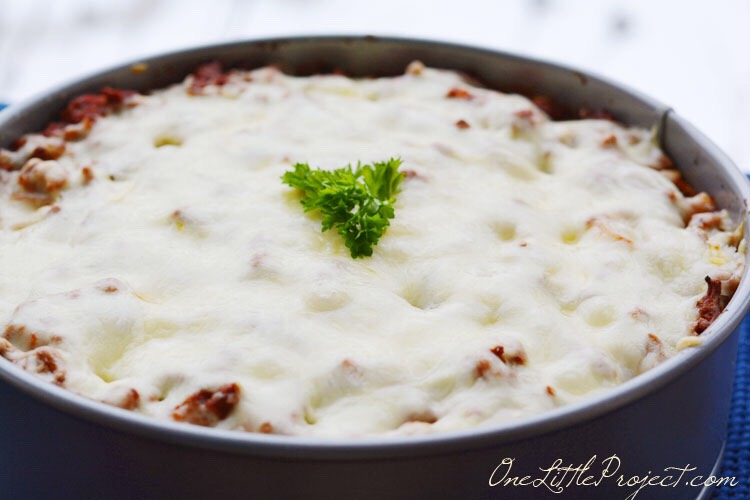 Three Cheese Italian Rigatoni Pie
#SummerVibes