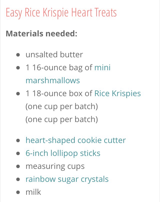Heart-shaped Rice Krispie Treat Pops!!! 