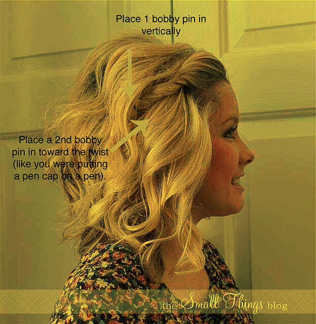 12. Not only is this hairstyle great if you’re growing out your bangs, but it takes ten seconds.