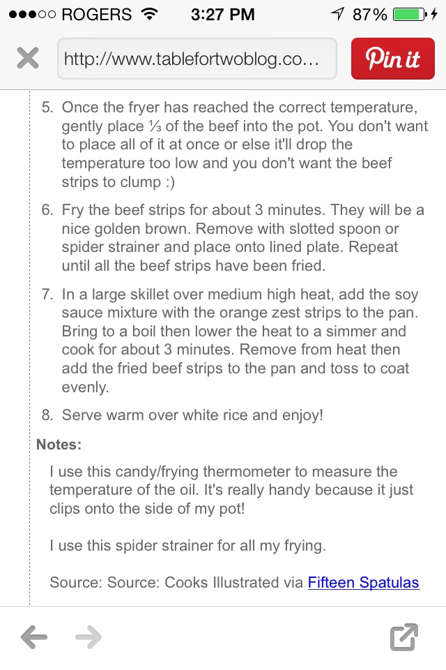 Crispy Beef Recipe