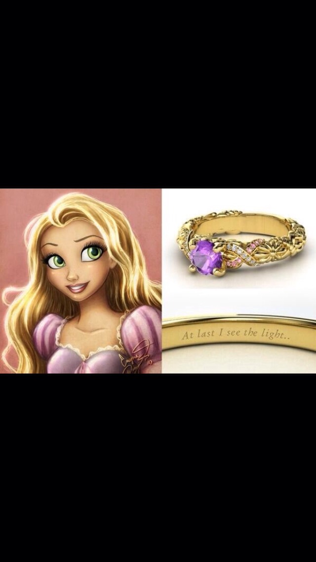 Rapunzel- "At last I see the light..."