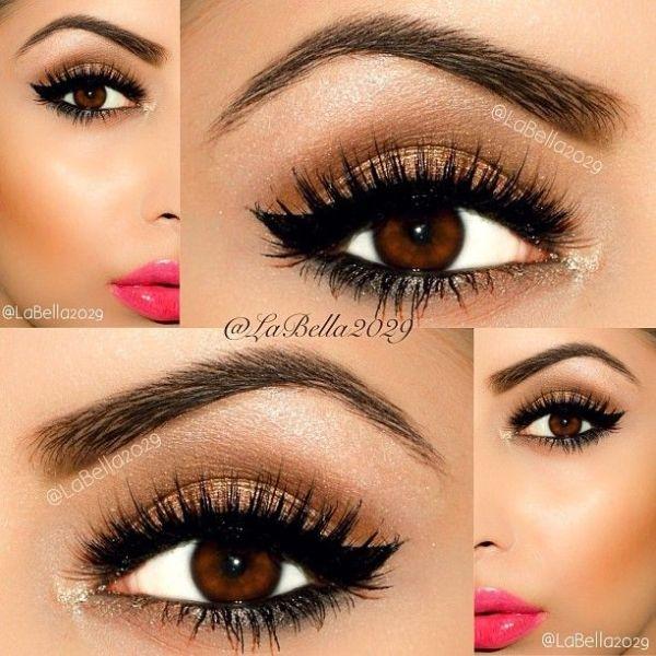 cute eye and lip color