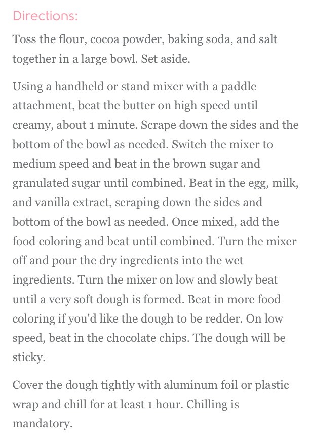 💥✨🍪🍪 Red Velvet Chocolate Chip Cookies!! 