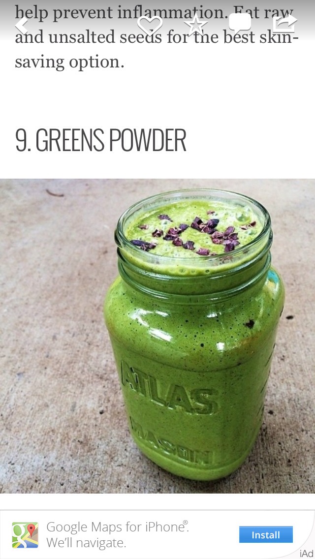 9 Skin Saving Super Foods