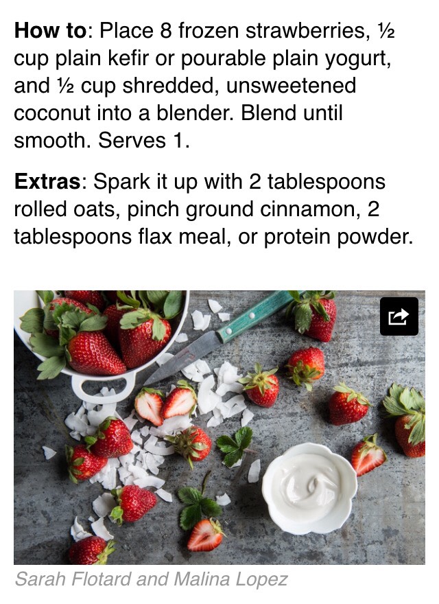 8 Healthy 3-Ingredient Smoothie Recipes!! 