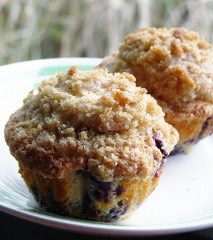 Blueberry Muffins 

http://www.food.com/recipe/awesome-blueberry-muffins-51997
