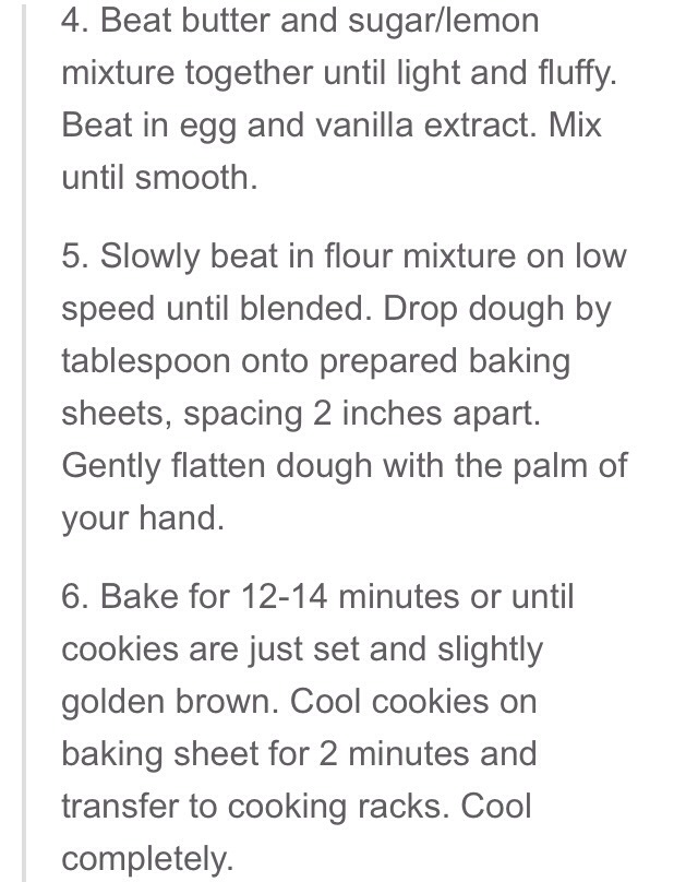 Lemon Glazed Cookies 