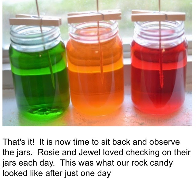 💙Rock Candy Experiment! Fun And Yummy!💙