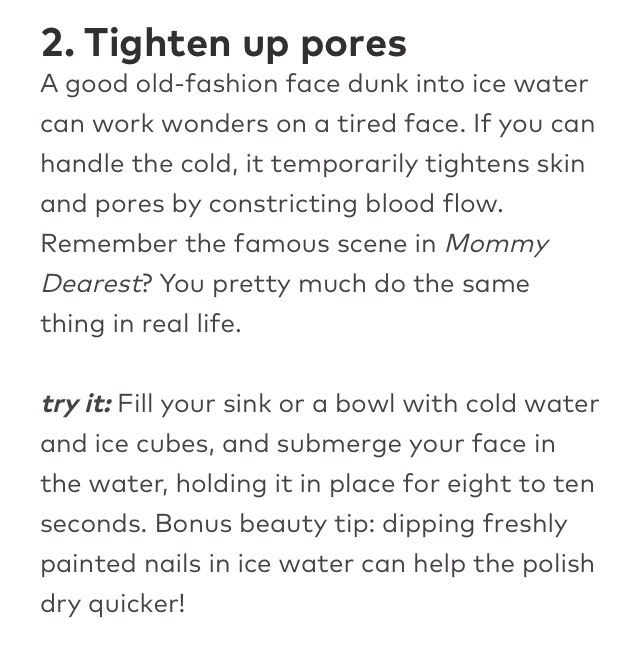 10 Old School Beauty Tricks
