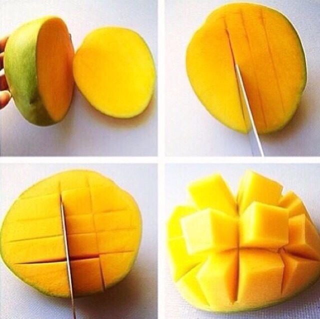 How to cut a mango 