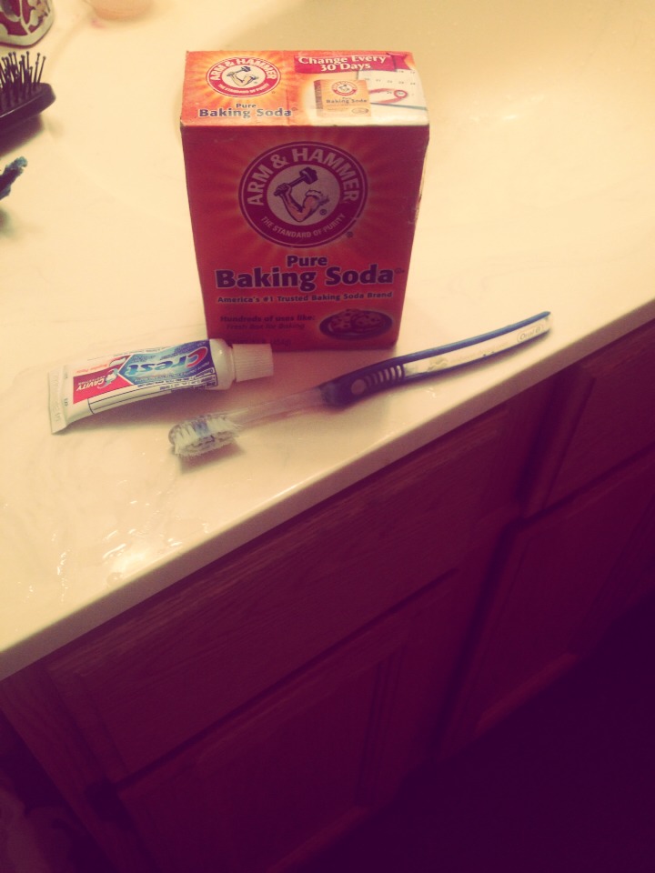 Every other day I mix baking soda in to a paste with water then add about half the amount of toothpaste to it, apply to face with a tooth brush to get it deep in. Rinse with hot water then clean face normally