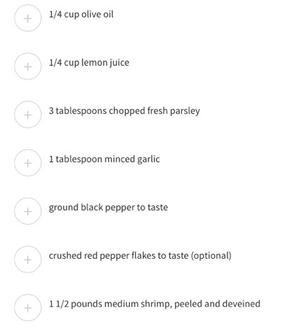 Ingredients 