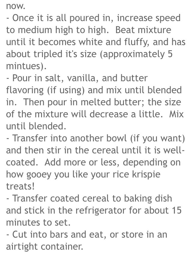 The Best Homemade Rice Crispy Treats Ever! 