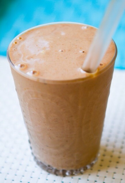 Chocolate Vegan Shake

This makes a delicious and filling snack without having to indulge in a high-fat milkshake! Use Almond/ Hazelnut Milk instead