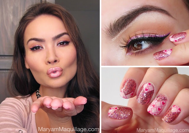 Valentine's Day Makeup And Hair Ideas (extra At The End)