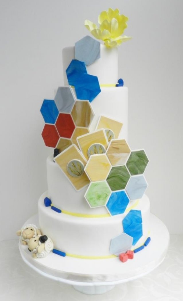 Abstract Wedding Cakes! 