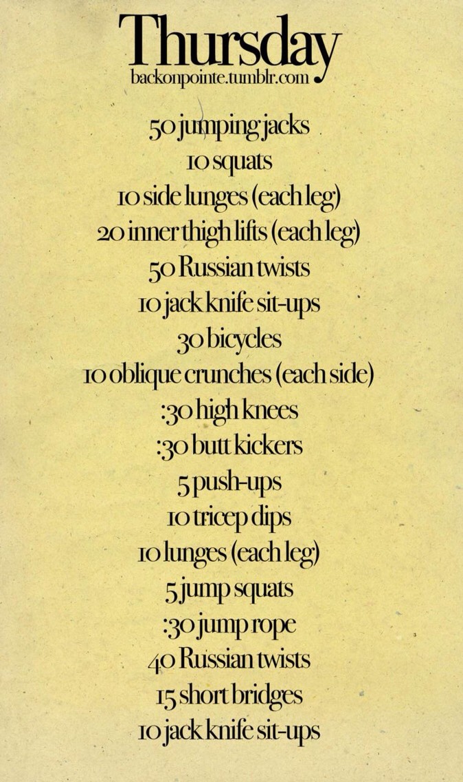Summer Body Daily Workout 💪