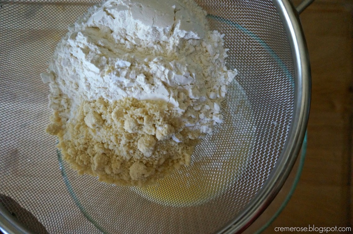 Almond Vanilla cake 