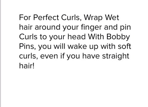 Amazing Ways To Get Perfect Curls Overnight