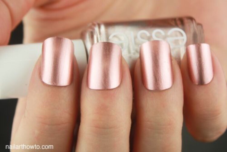 Essie Rose gold.!  