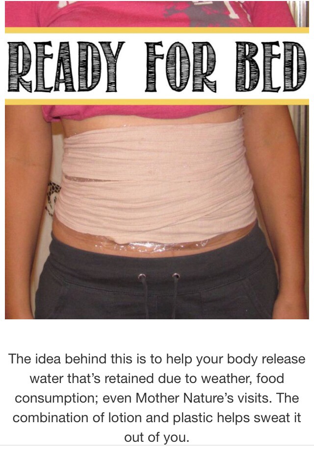 DIY Body Wrap. Lose 1 Inch Overnight 