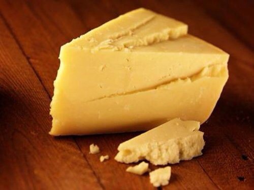 Butter the cut side of your cheese to stop it drying out.