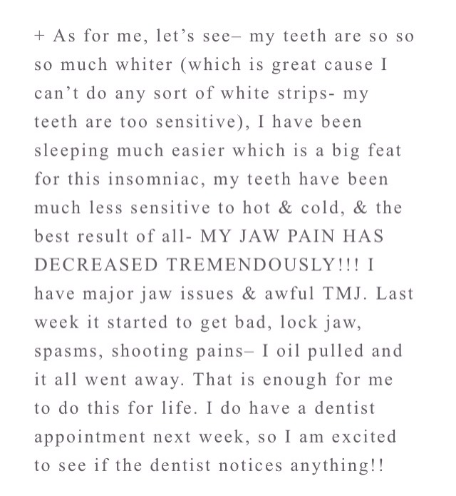 The Benefits Of Oil Pulling π¬
