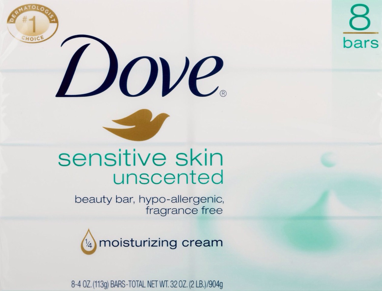 If the alcohol is too sting for you're skin, you may try unscented dove soap.  