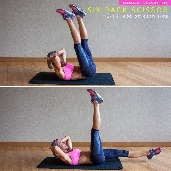 8 Exercises for lower ABS
