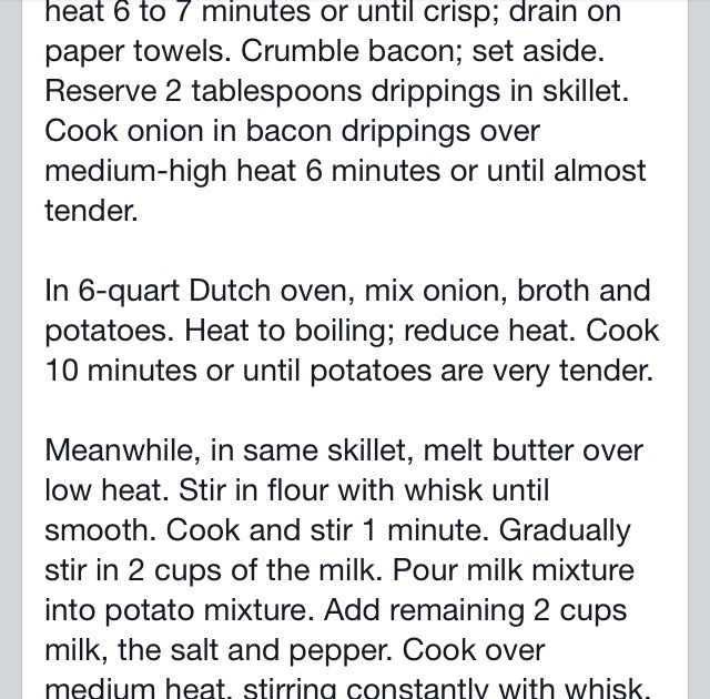 Loaded Potato Soup 