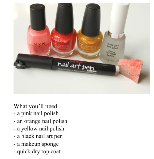 π₯β¨ Nail Polish Tutorial! Perfect For The Beach!! β¨π₯
