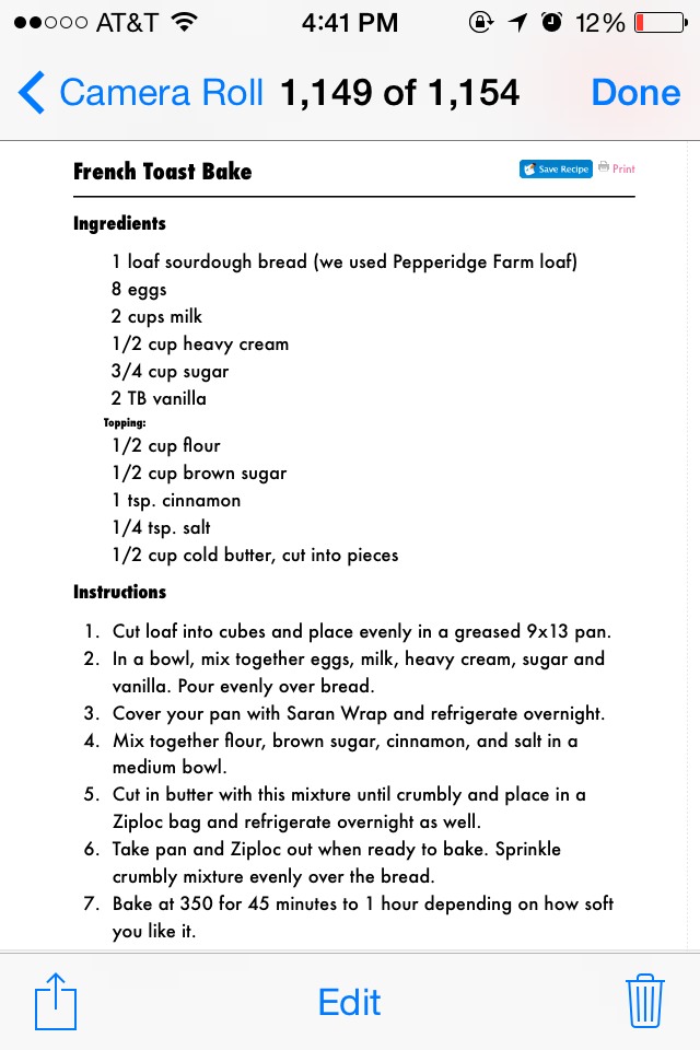 ✨✨French Toast Bake✨✨🍞