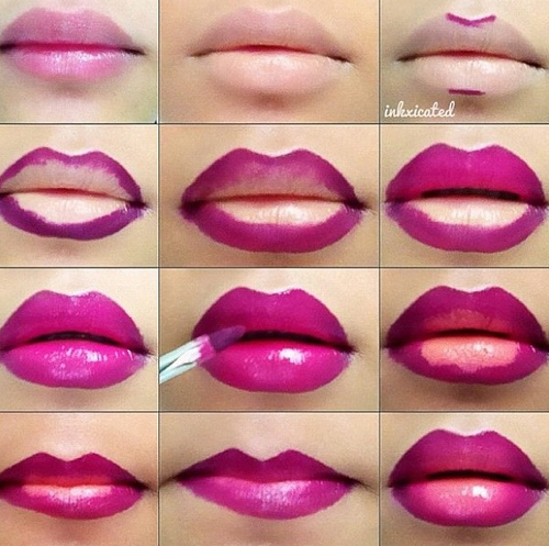Lip makeup tutorials