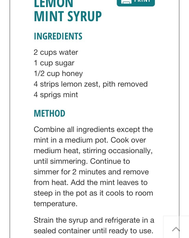 Boozy Refreshing Mint Lemonade