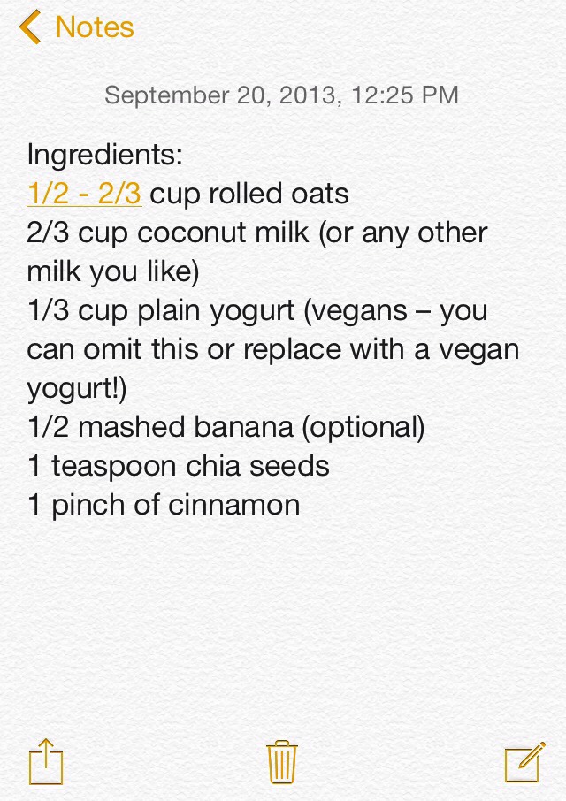 Tasty OverNight Oats😋😋!!!(vegan)