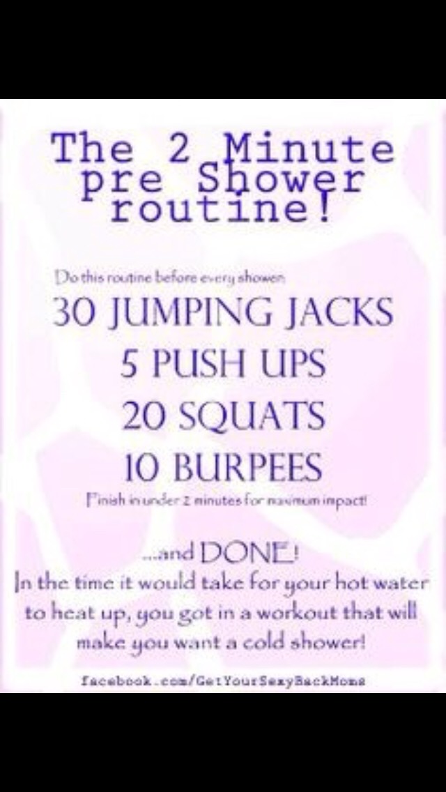 You will be so sweaty you WANT to take a cold shower.🛀🏾😋