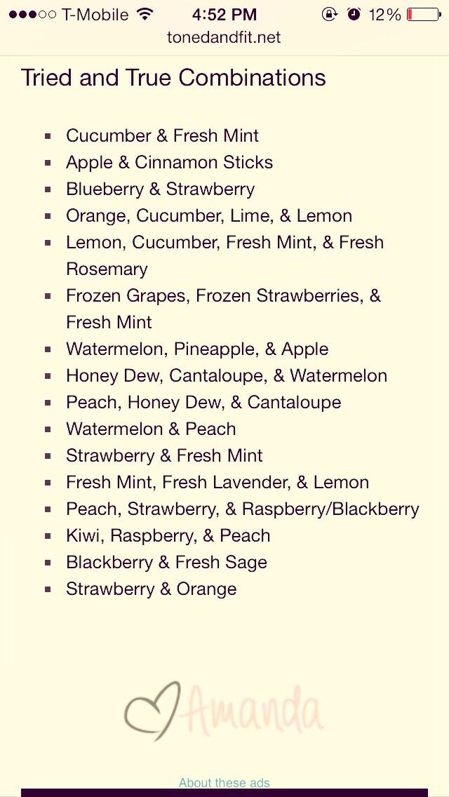 Detox Waters to Lose Weight!