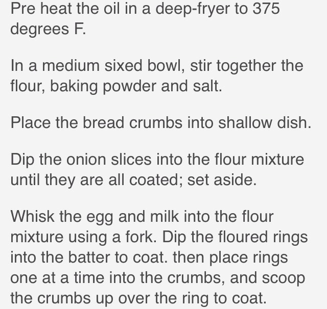 Amazing Homemade Onion Rings