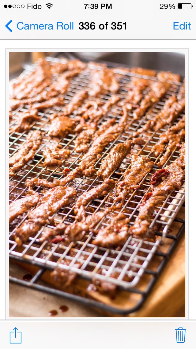 Homemade Beef Jerky 