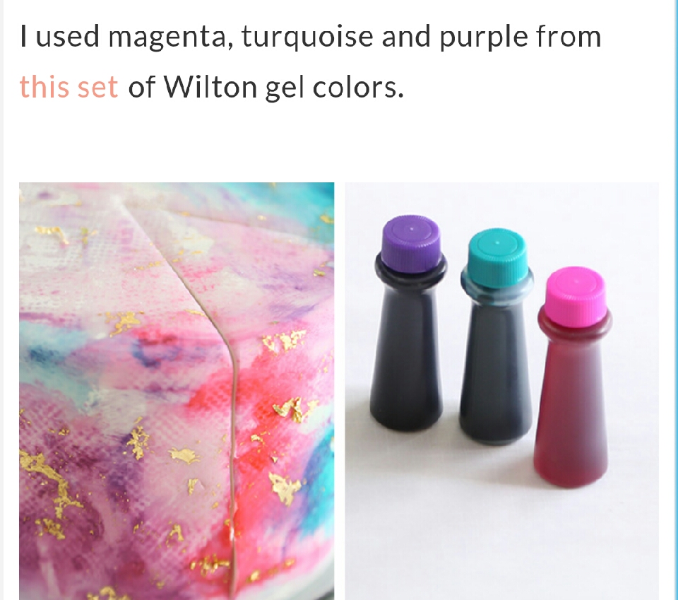 Watercolor  Graffiti  Chocolate  Cake!