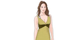 Wear clothes that emphasize your bust 👉