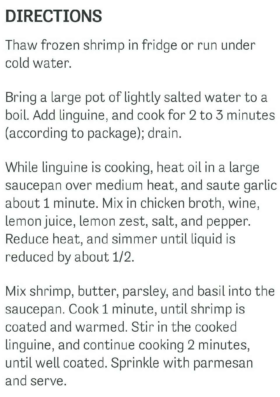 shrimp lemon pepper linguine