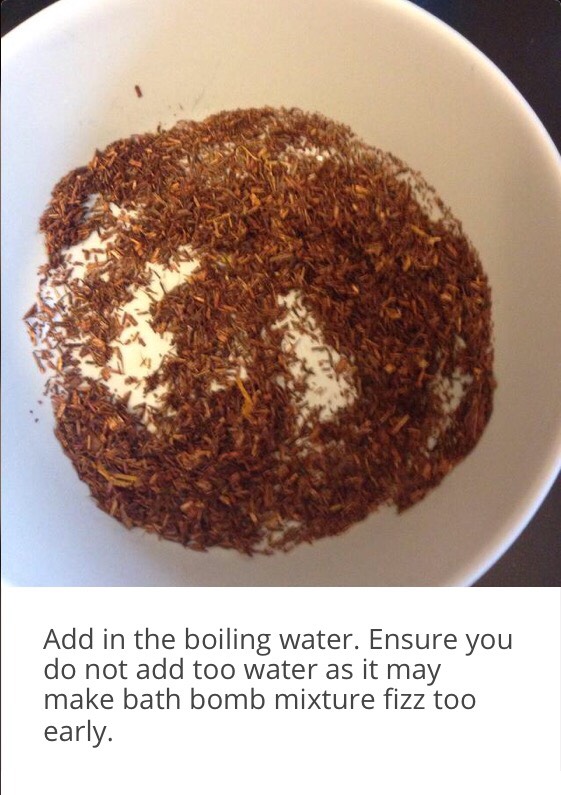 DIY Tea Infused Bath Bombs!✨