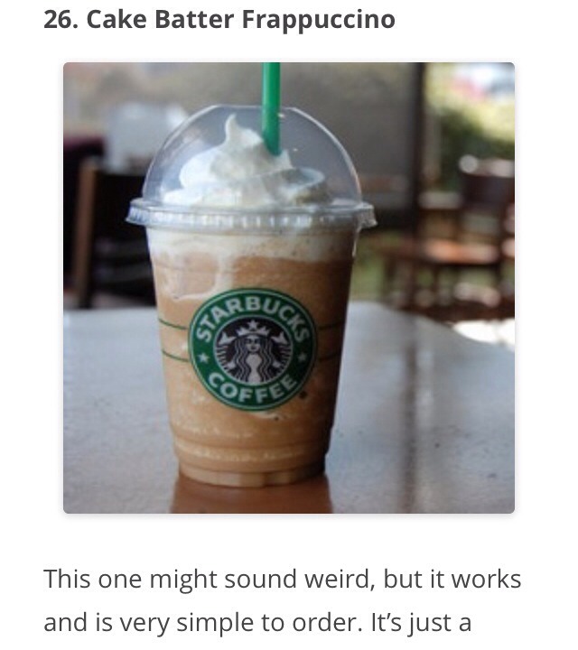💟❕35 Secret Starbucks Drink You Didn't Know You Could Order❕💟