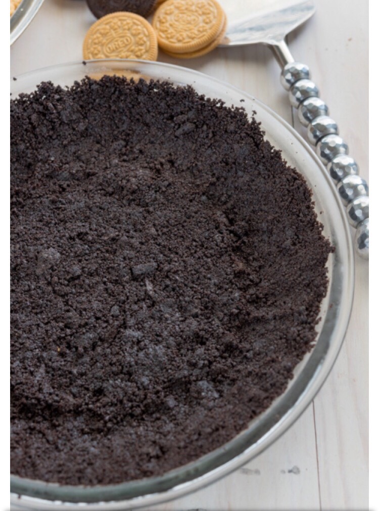 The Perfect Oreo Cookie Crust Recipe.